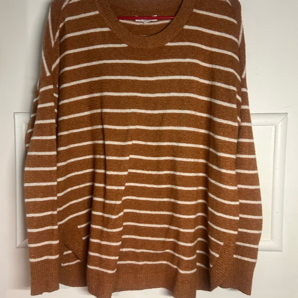 Striped Brown Sweater